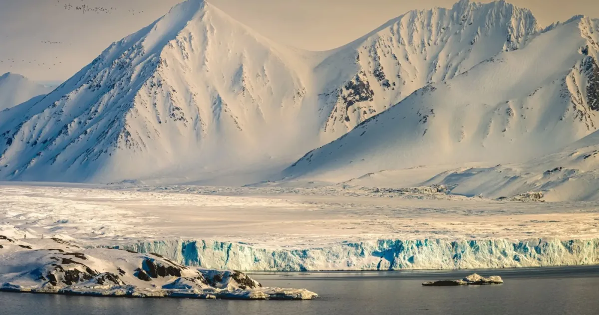în Arctica pentru o expediție