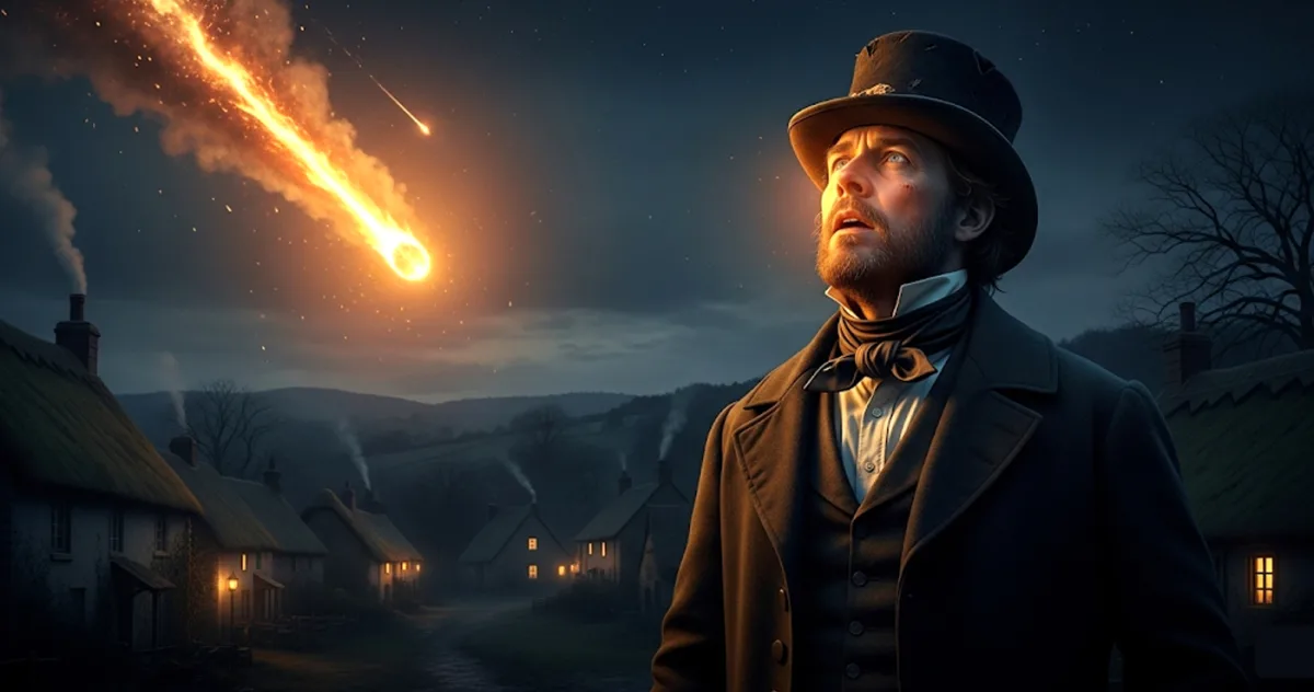 singura victimă a unui meteorit