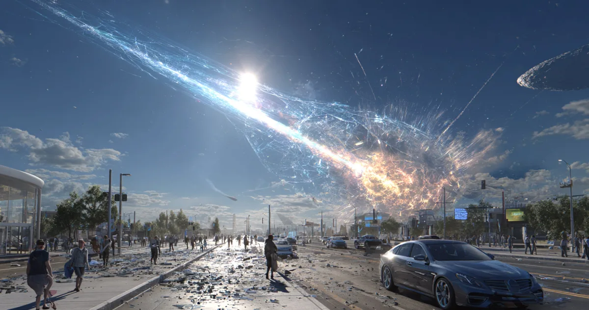 E mai probabil să te lovească un asteroid decât un fulger