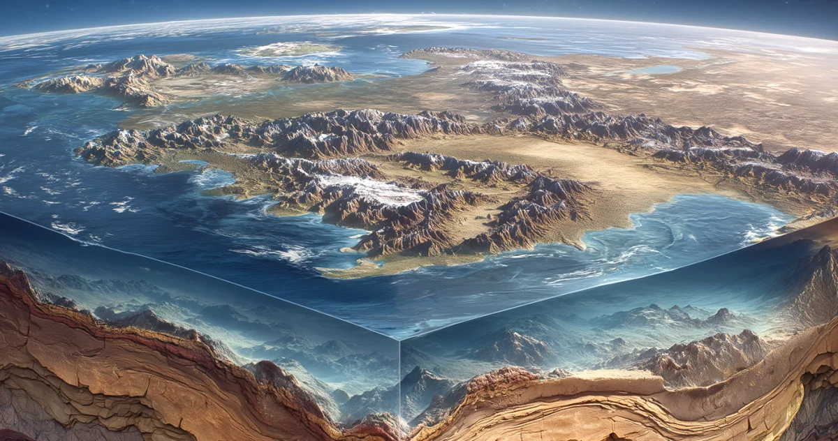 Pământul un ocean întreg