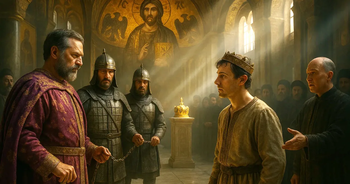 Metoda înfiorătoare prin care pretendenții la tron își eliminau rivalii pentru a ajunge pe tronul Imperiului Bizantin