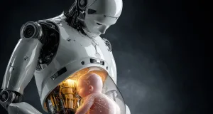 „Robotul însărcinat din China” este fals, dar tehnologia din spatele lui este posibilă?