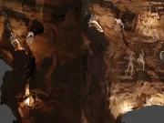 Arta rupestră dintr-o peșteră periculoasă sugerează ritualuri șamanice de inițiere acum 16.000 de ani Arta rupestră dintr-o peșteră periculoasă sugerează ritualuri șamanice de inițiere acum 16.000 de ani