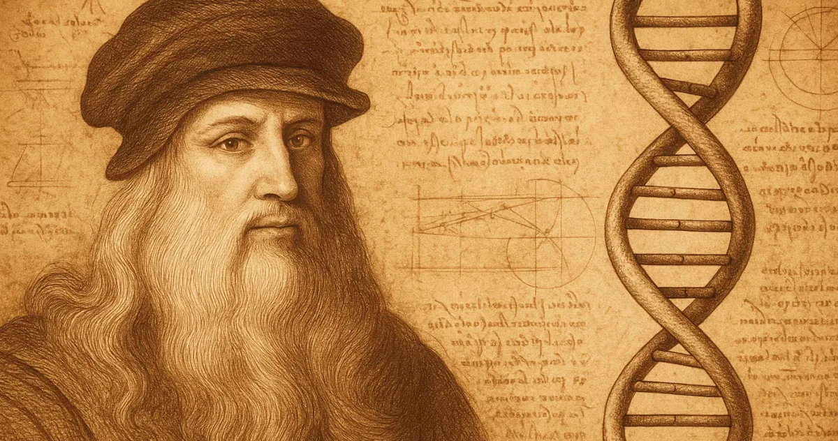 Secretul geniului lui Leonardo da Vinci, ascuns în ADN