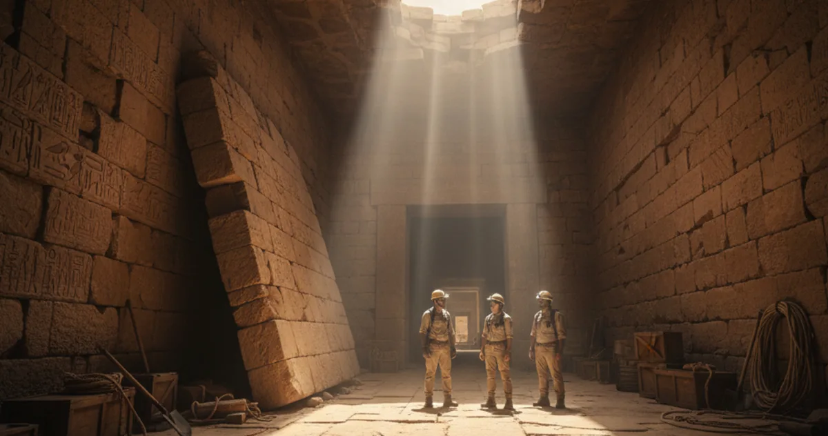 Capcane în piramide, ca în filme?