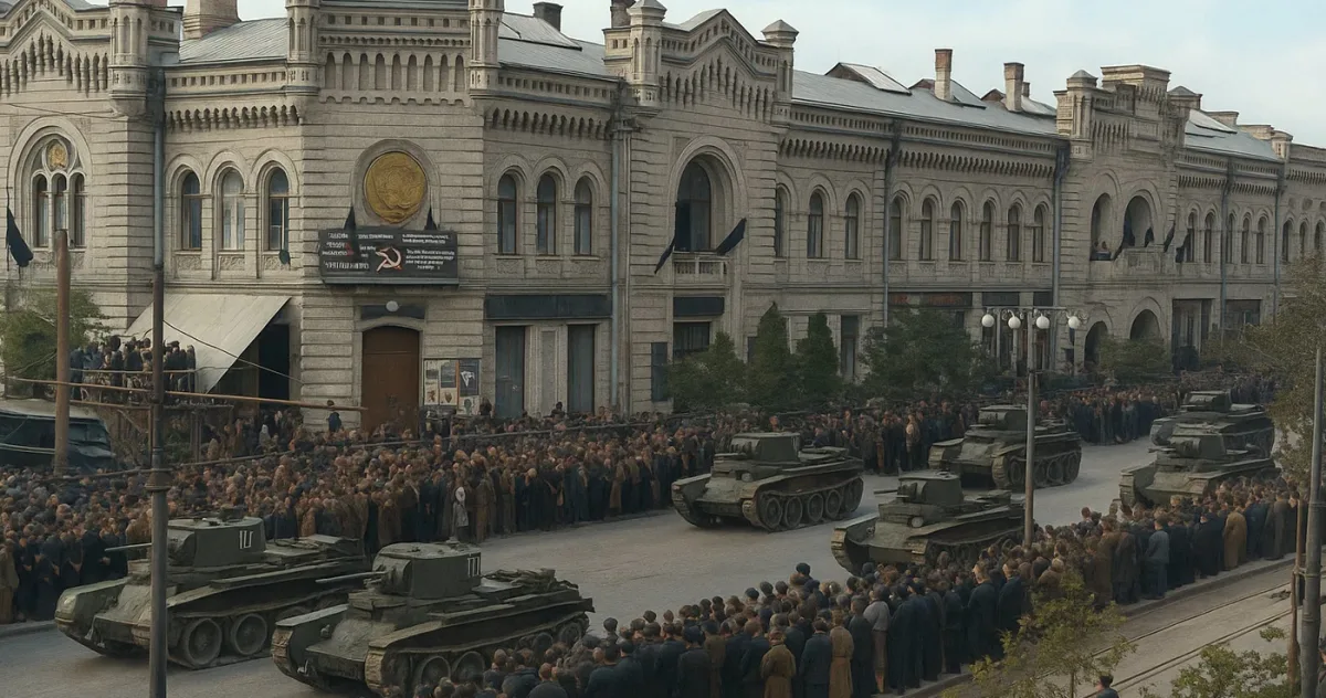 cum a anexat U.R.S.S. cu forța Basarabia și Bucovina de Nord