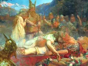 Partea întunecată a vikingilor: ritualul în care sacrificau 99 de oameni și regele care și-a ucis 9 fii pentru putere