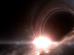 Astronomii au observat o gaură neagră care distruge o stea în afara centrului unei galaxii