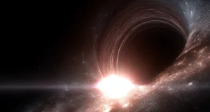 Astronomii au observat o gaură neagră care distruge o stea în afara centrului unei galaxii