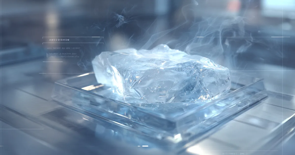 cercetătorii au descoperit o nouă formă de apă care îngheață la temperatura camerei