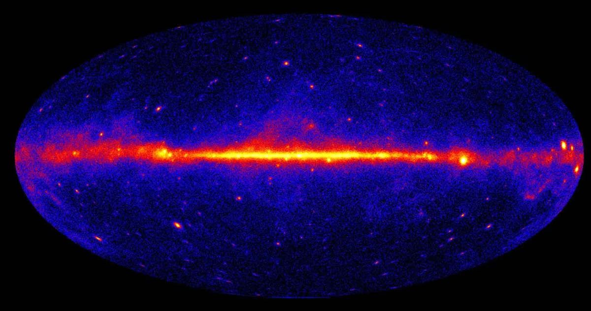 Ceva misterios strălucește în centrul Căii Lactee