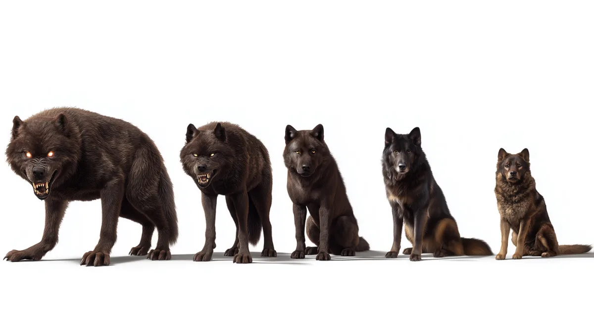 Când au devenit câinii...câini?