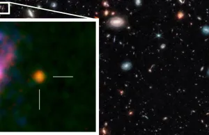 Telescopul James Webb ar fi descoperit cea mai veche și mai îndepărtată gaură neagră supermasivă văzută vreodată