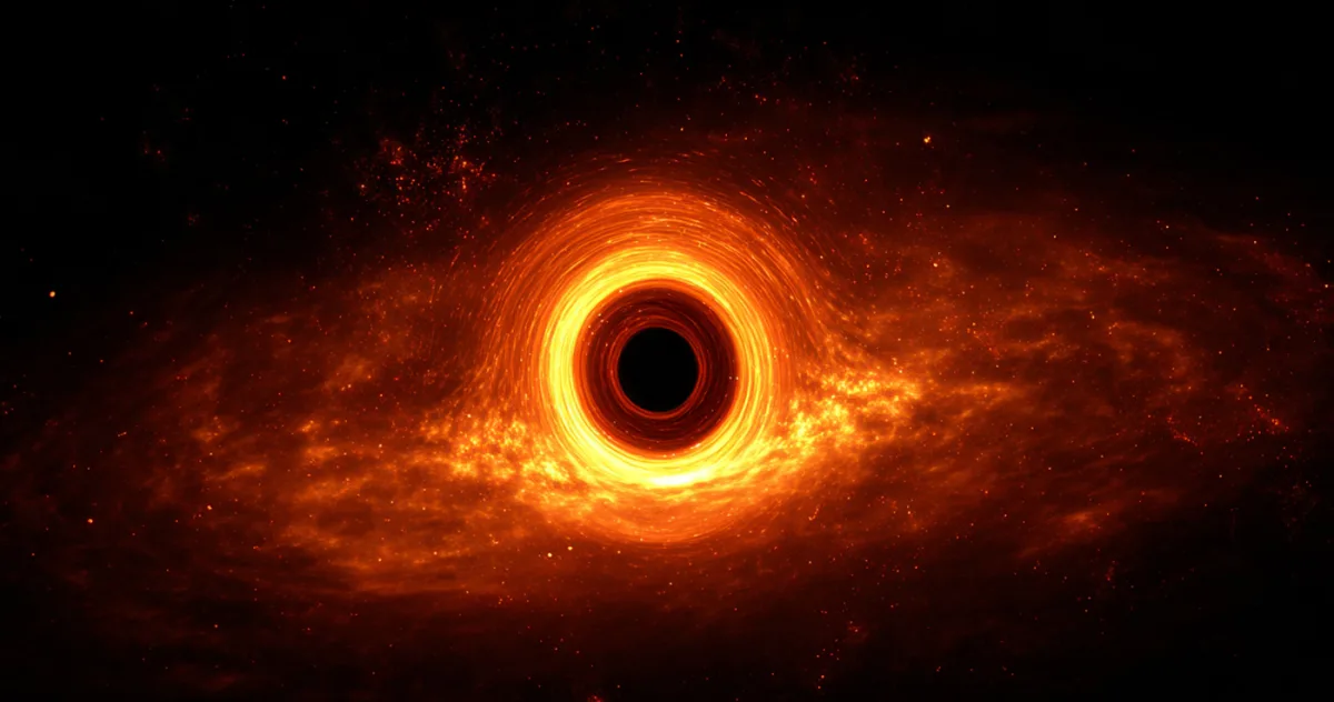 gaură neagră supermasivă a dezlănțuit o erupție