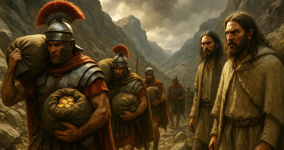 Cât aur dacic a luat Roma și de unde provenea, de fapt, fabuloasa avere?