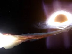 Vârtejuri în spațiu-timp observate pentru prima dată în timp ce o gaură neagră sfâșia o stea Vârtejuri în spațiu-timp observate pentru prima dată în timp ce o gaură neagră sfâșia o stea