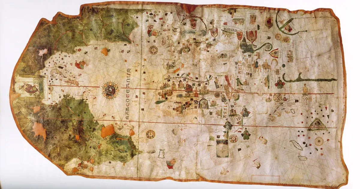 Prima hartă a Americii