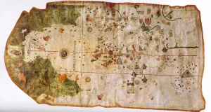 Prima hartă a Americii