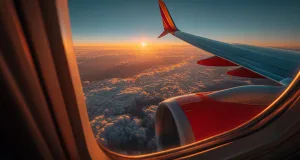 sentiment după decolarea avionului