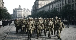 Armata Română a intrat în Budapesta