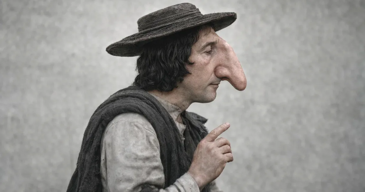 Thomas Wedders, omul cu cel mai lung nas din istorie