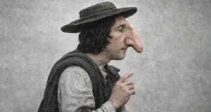 Thomas Wedders, omul cu cel mai lung nas din istorie