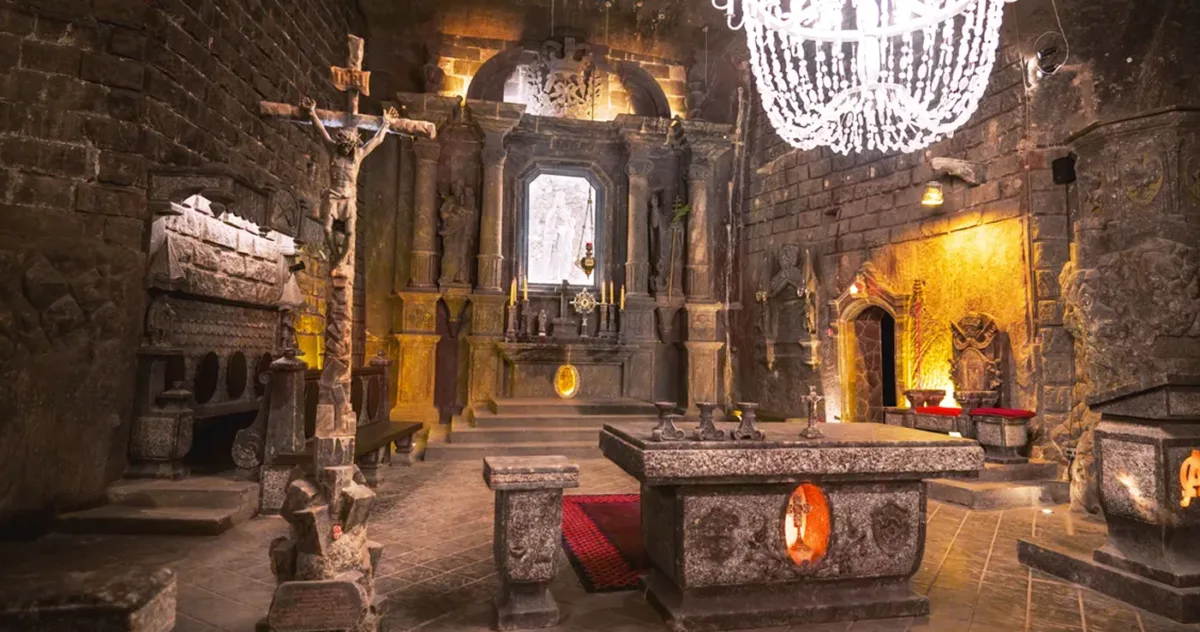 „imperiului” de cristal din Wieliczka