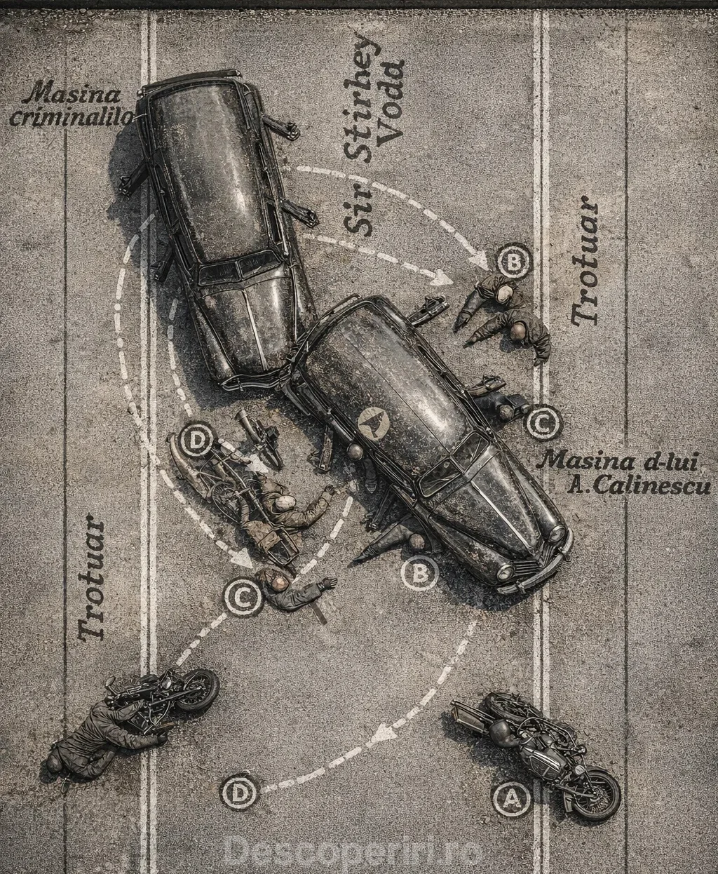 Schița crimei armand călinescu