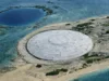 O cupolă nucleară din Războiul Rece se fisurează, dezvăluind dezastrul îngropat de SUA în Pacific Cupolă nucleară Runit din Insulele Marshall