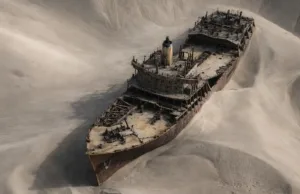 O corabie cu comori veche de 500 de ani, îngropată în deșertul Namib, încărcată cu aur, fildeș și secrete ale unui imperiu pierdut O corabie cu comori veche de 500 de ani, îngropată în deșertul Namib,