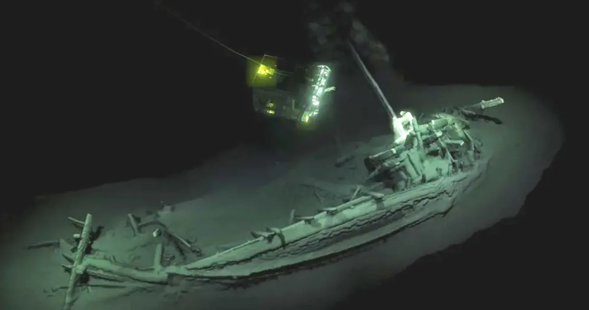 Cea mai veche epavă intactă