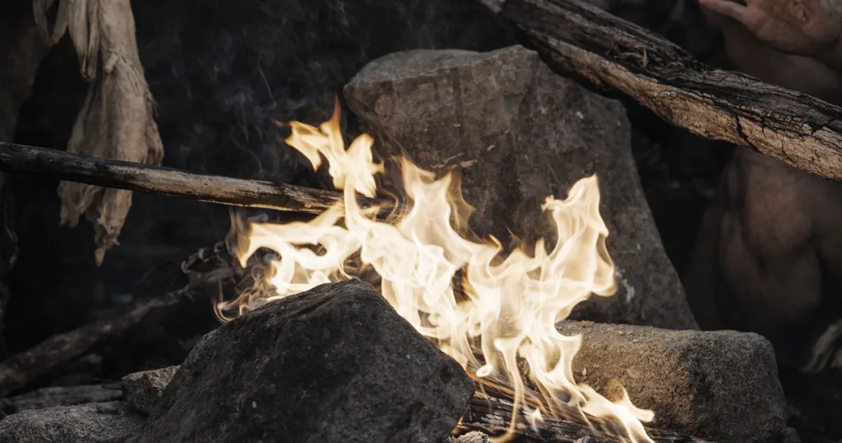 oamenii preistorici făceau focul