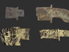 Artefact misterios în China: obiectul din metal „extraterestru” descoperit la Sanxingdui artefact Sanxingdui