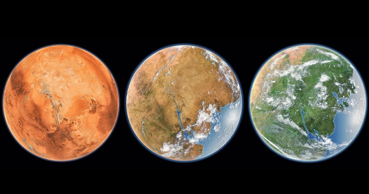 terraformarea planetei Marte necesită de 20 de ori energia întregului Pământ