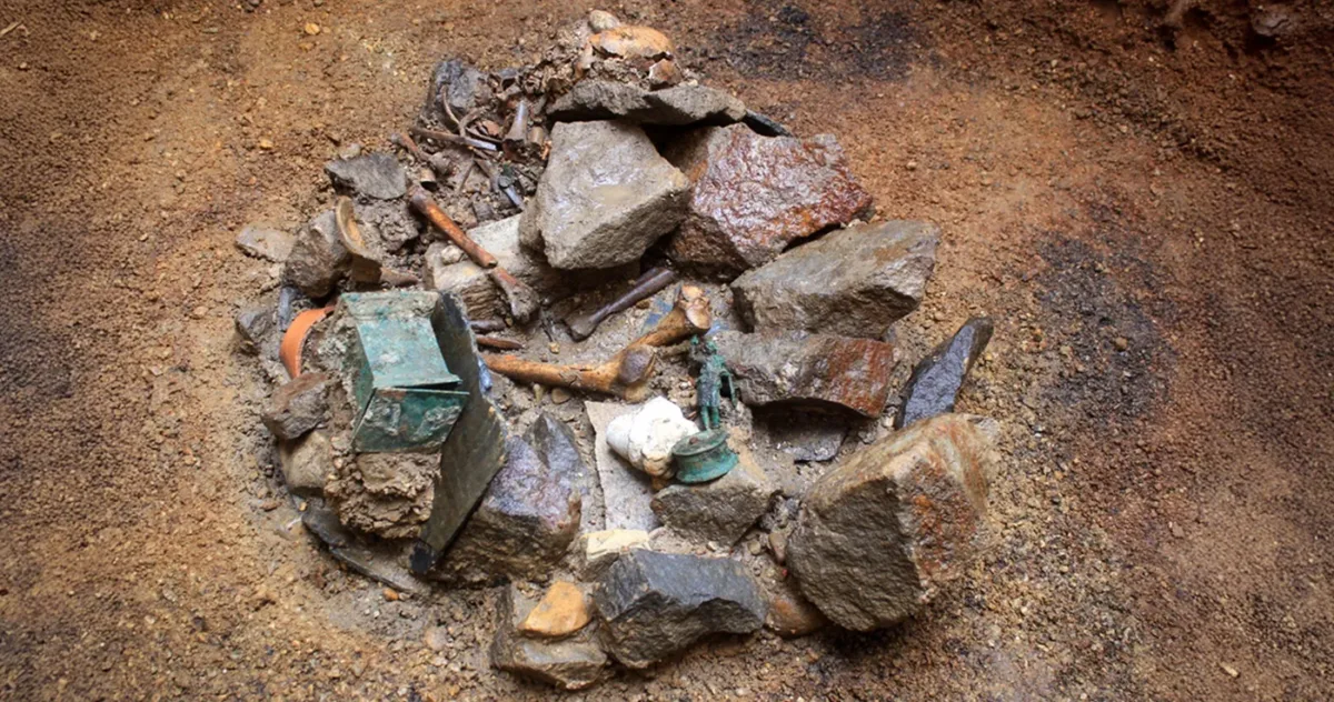 sanctuar roman descoperit în Frankfurt