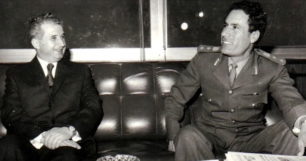 alianța Ceaușescu Gaddafi
