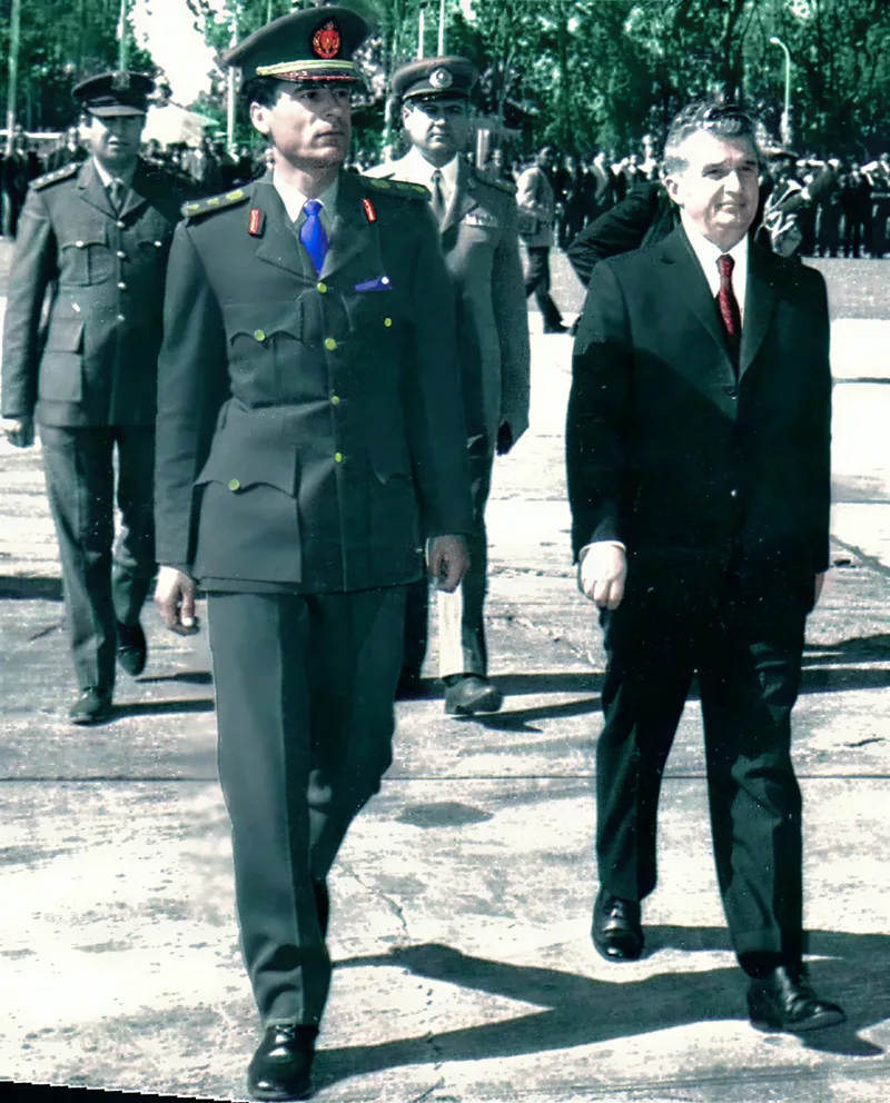 alianța Ceaușescu Gaddafi