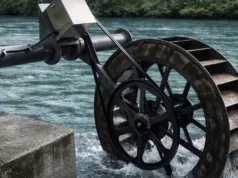 Un inginer pensionar a construit o microhidrocentrală de casă care generează 36 kWh pe zi doar din debitul râului microhidrocentrală de casă