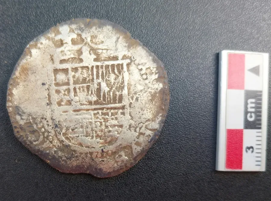 moneda 8 reali colonie spaniolă Strâmtoarea Magellan