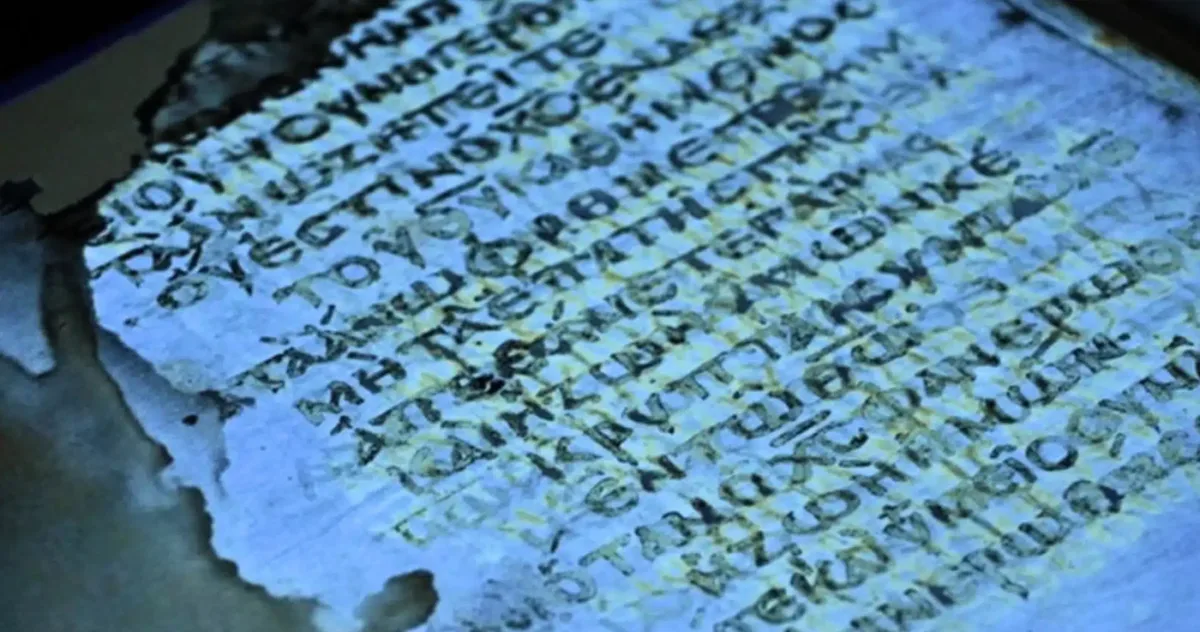 descoperire manuscris Noul Testament