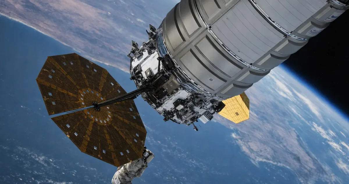 experiment viermi în spațiu