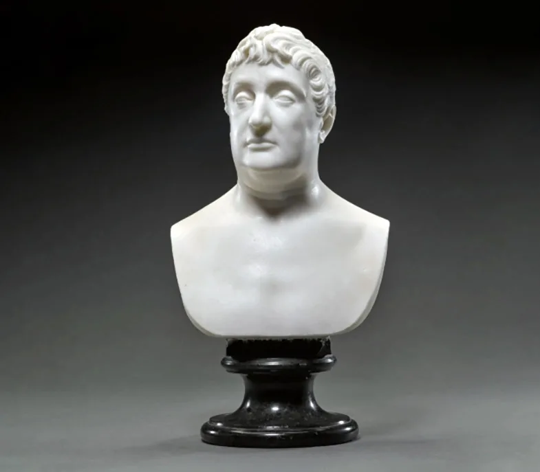 Bustul lui Louis Bonaparte, realizat de Lorenzo Bartolini