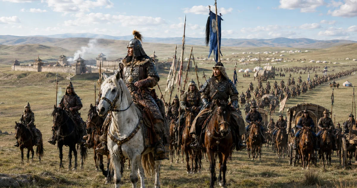 invaziile mongole și Moartea Neagră