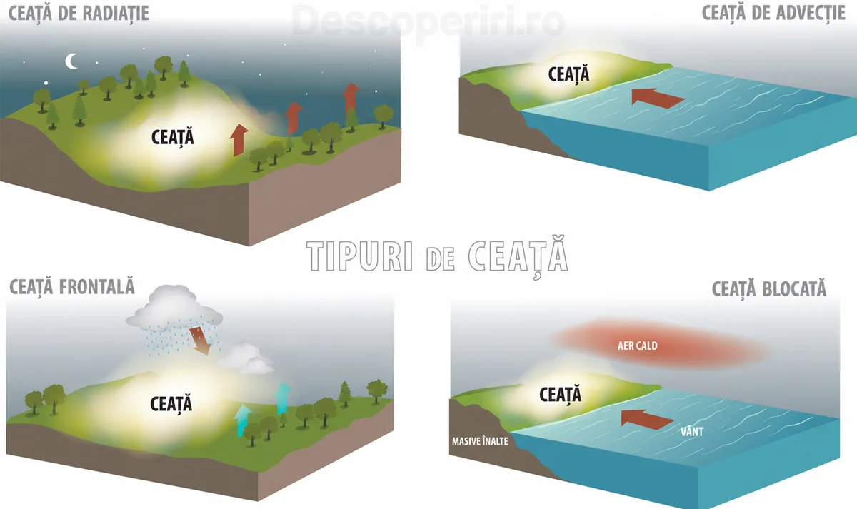 Tipuri de ceață