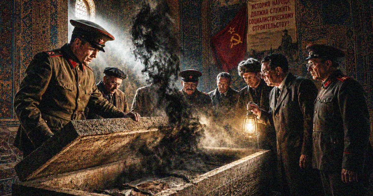 blestemul lui Timur Lenk
