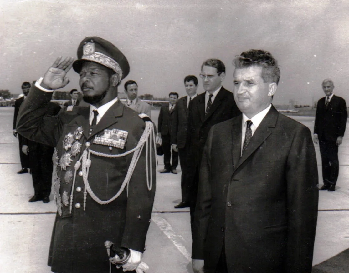 Nicolae Ceauşescu şi Bokassa