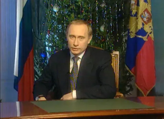 vladimir putin prima apariție