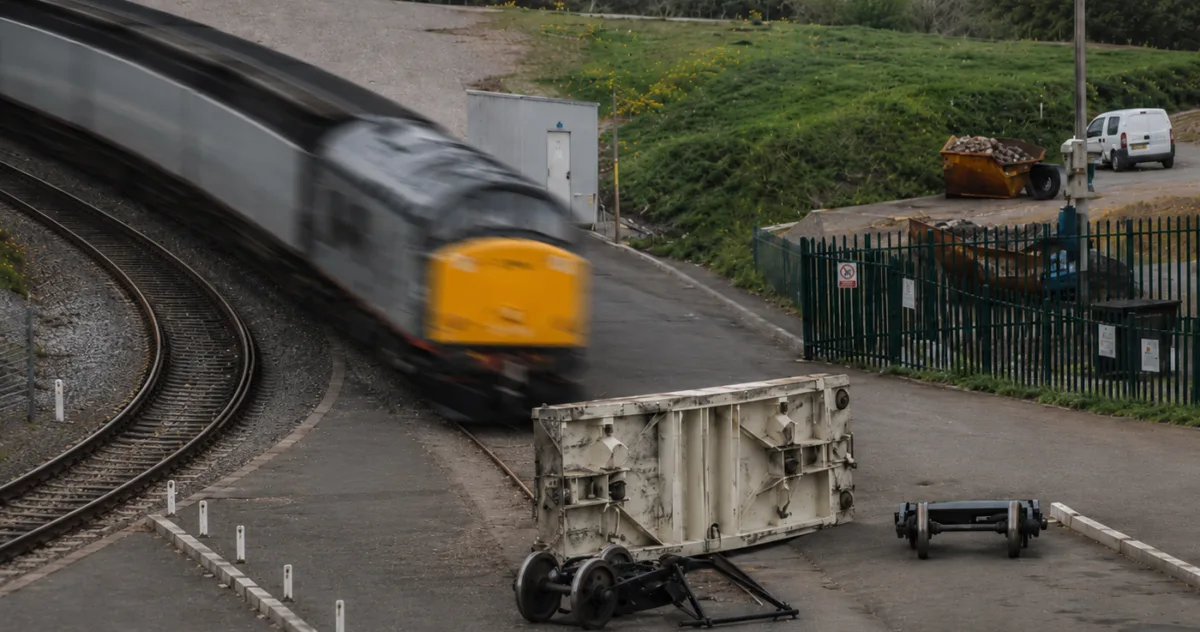 accident tren container nuclear