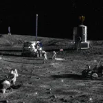 microbi la Polul Sud lunar