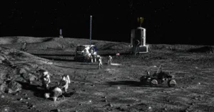 microbi la Polul Sud lunar